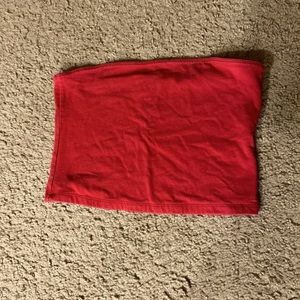 Red Hollister Tube Top